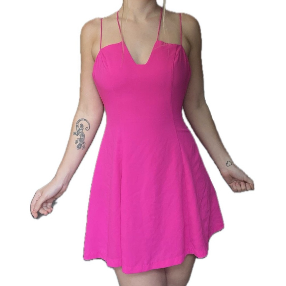 🌸Barbie Pink Strappy Dress🌸